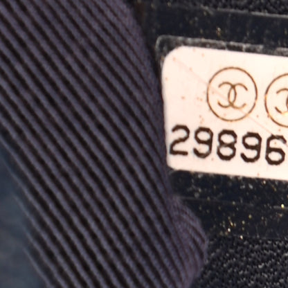 Chanel Denim Quilted Large Chanel 19 Flap Blue 7 of 9