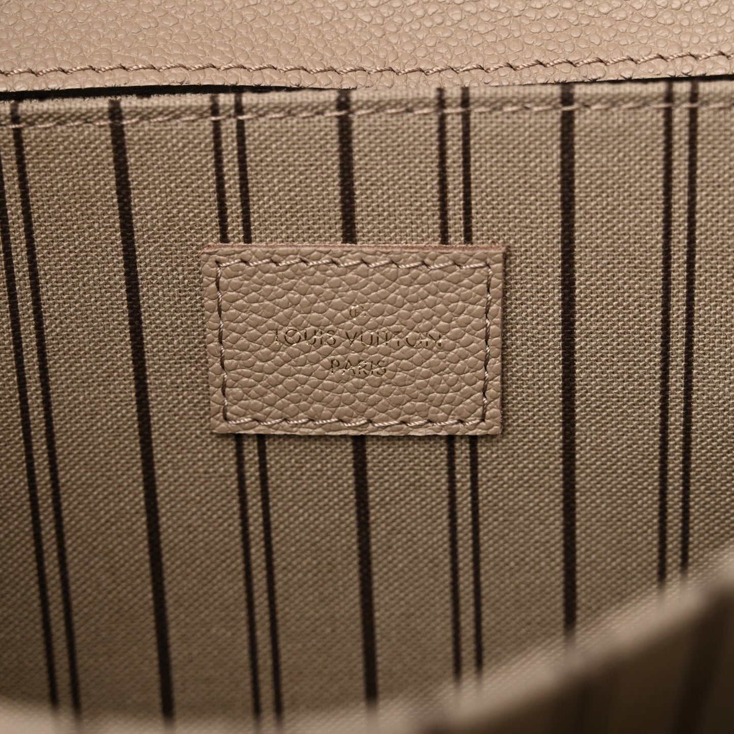 Empreinte Pochette Metis Tourterelle