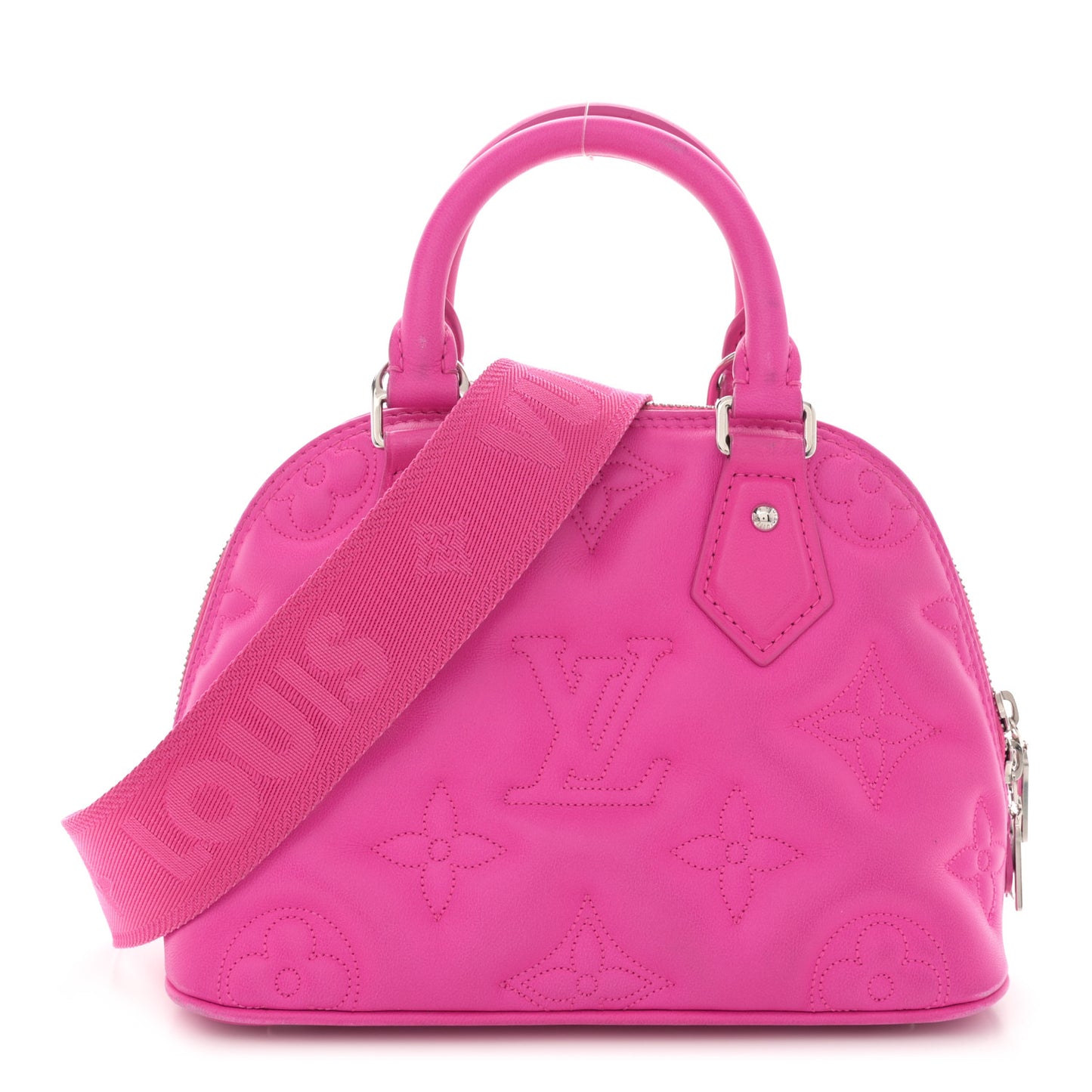 Calfskin Bubblegram Alma BB Rose Miami