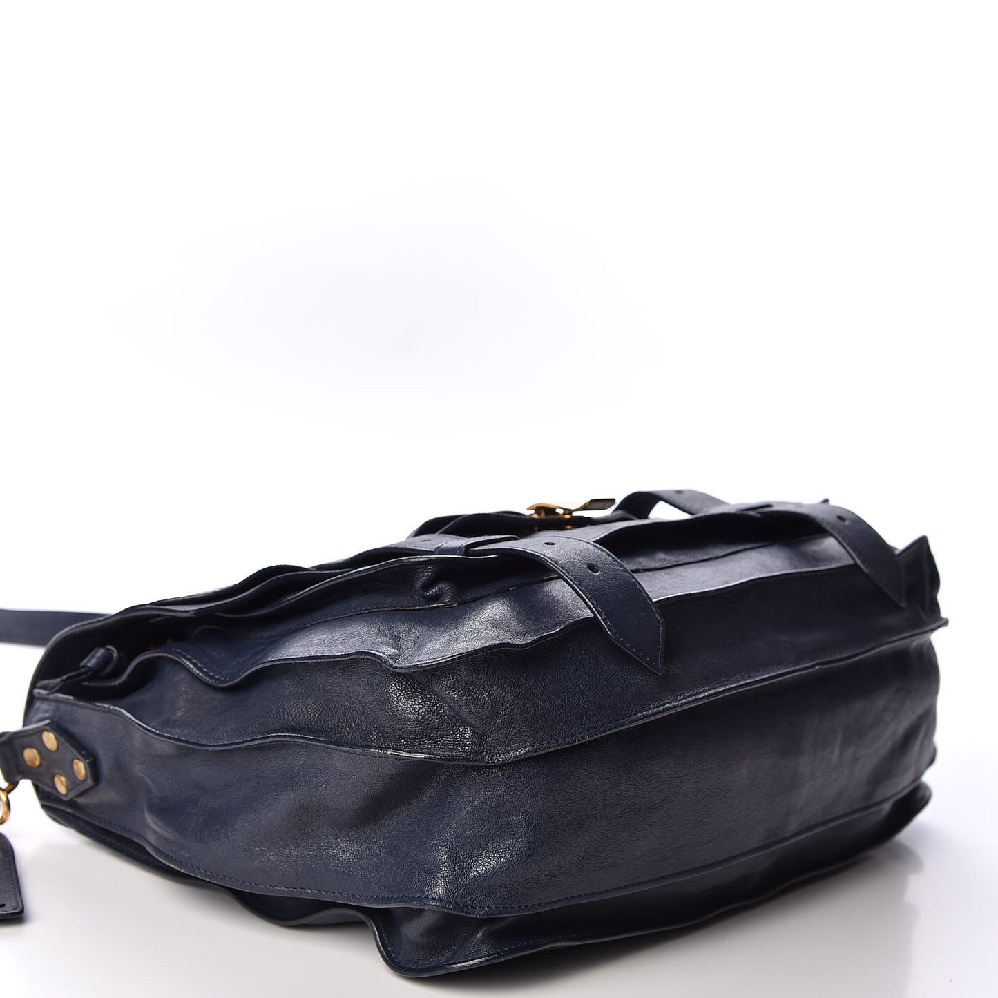 Lambskin Large PS1 Satchel Midnight