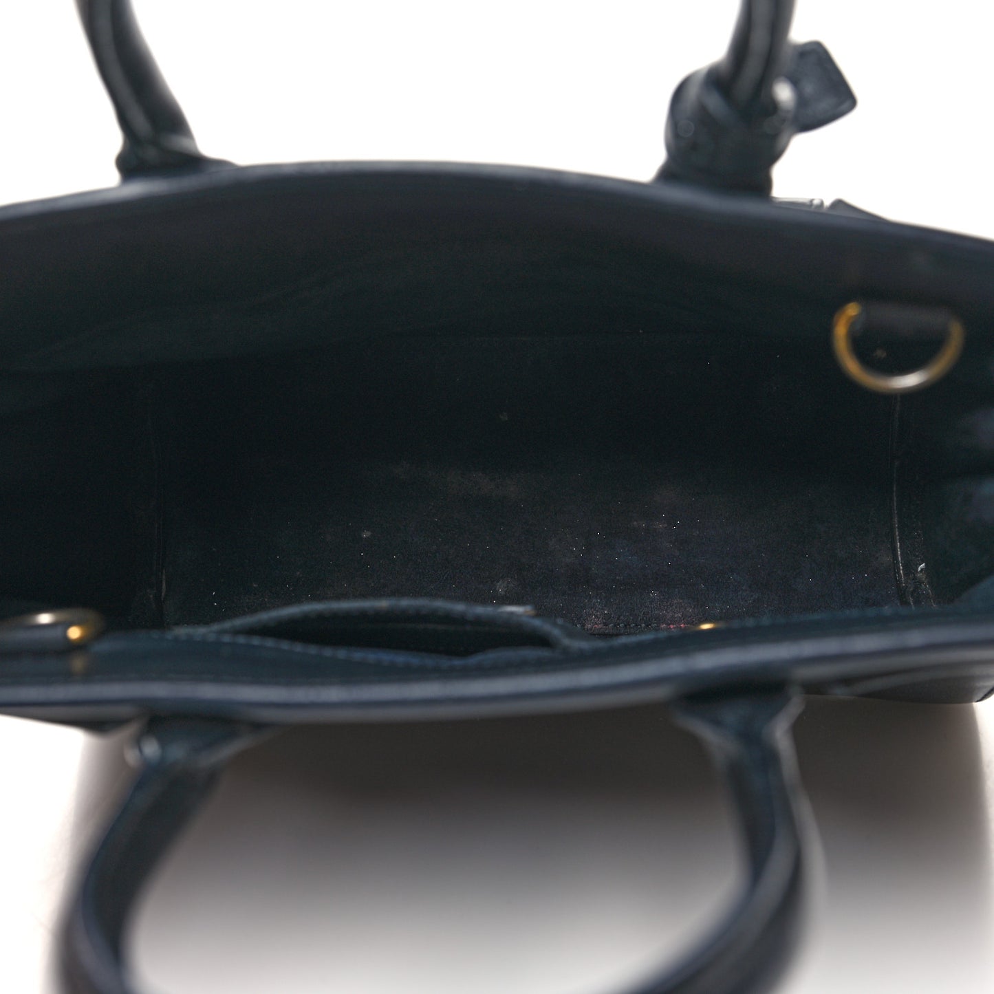 Calfskin Nano Sac De Jour Black