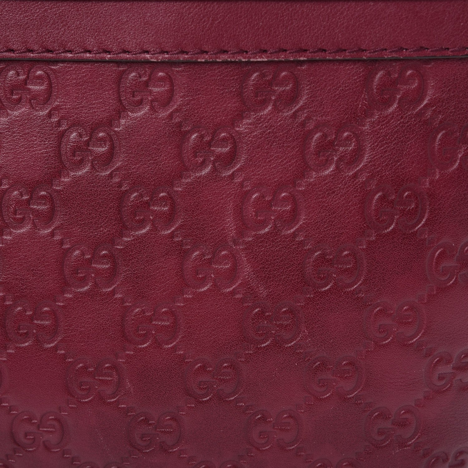 Gucci Guccissima Medium Mayfair Tote Cherry 15 of 19