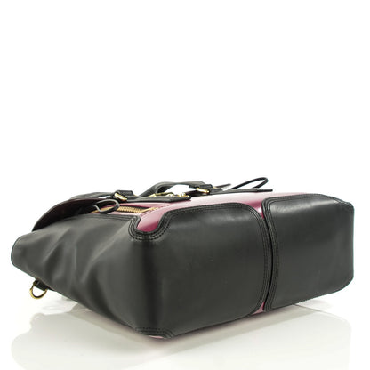 3.1 Phillip Lim 3.1 Smooth Calfskin Medium Pashli Satchel Berry Black 3 of 12