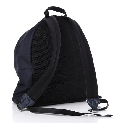 Fendi Nylon Vitello Elite Monster Eyes Rounded Backpack Blue Scuro White Multicolor 3 of 17