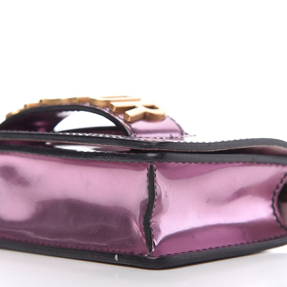 Christian Dior Metallic Calfskin J'Adior Mini Chain Flap Bag Pink 7 of 9