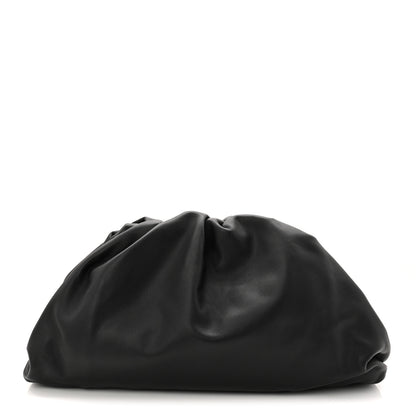 Bottega Veneta Smooth Butter Calf The Pouch Oversized Clutch Black 1 of 10
