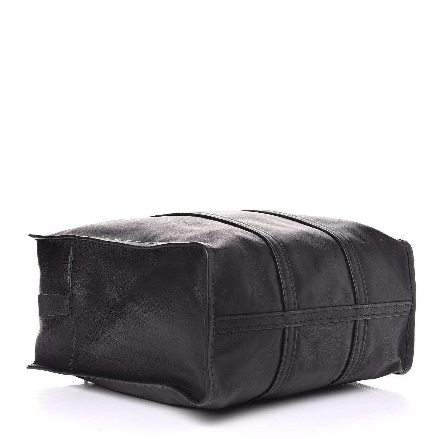 Agneau Medium Bazar Shopper Tote Black