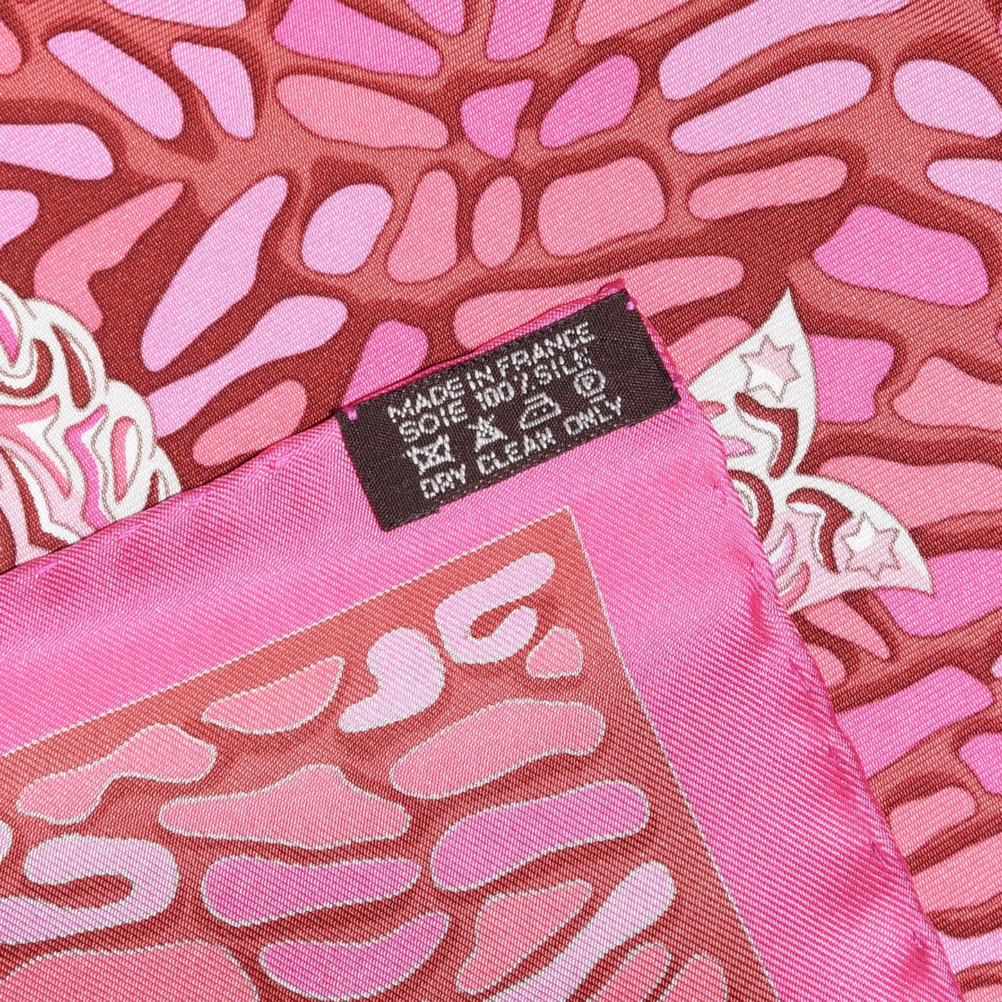 Silk La Legende Du Poisson Corail Scarf 90