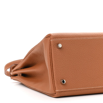 Hermes Togo Kelly Retourne 35 Gold 9 of 11