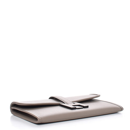 Hermes Swift Jige Duo Clutch Gris Asphalte 4 of 10