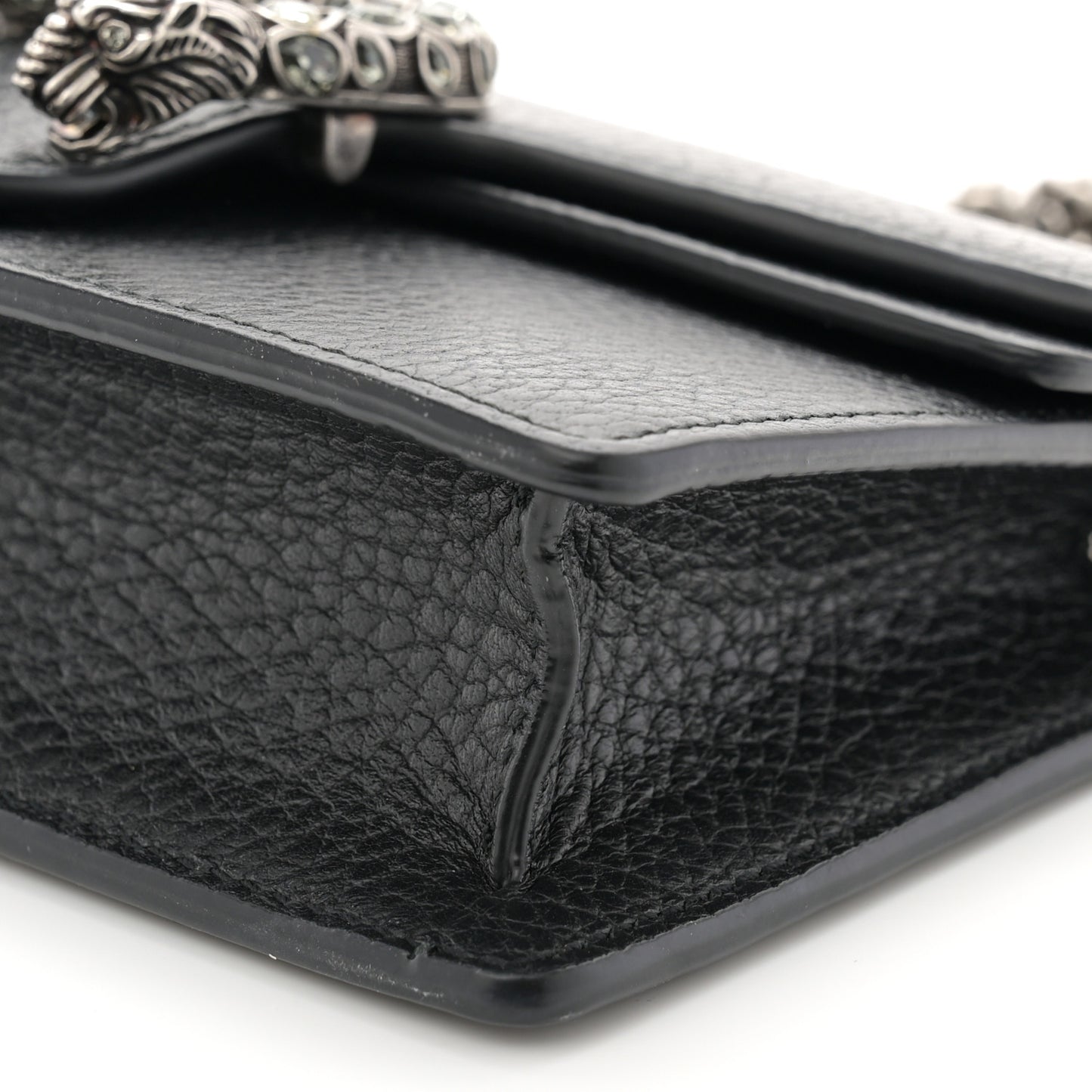 Calfskin Super Mini Dionysus Shoulder Bag Black