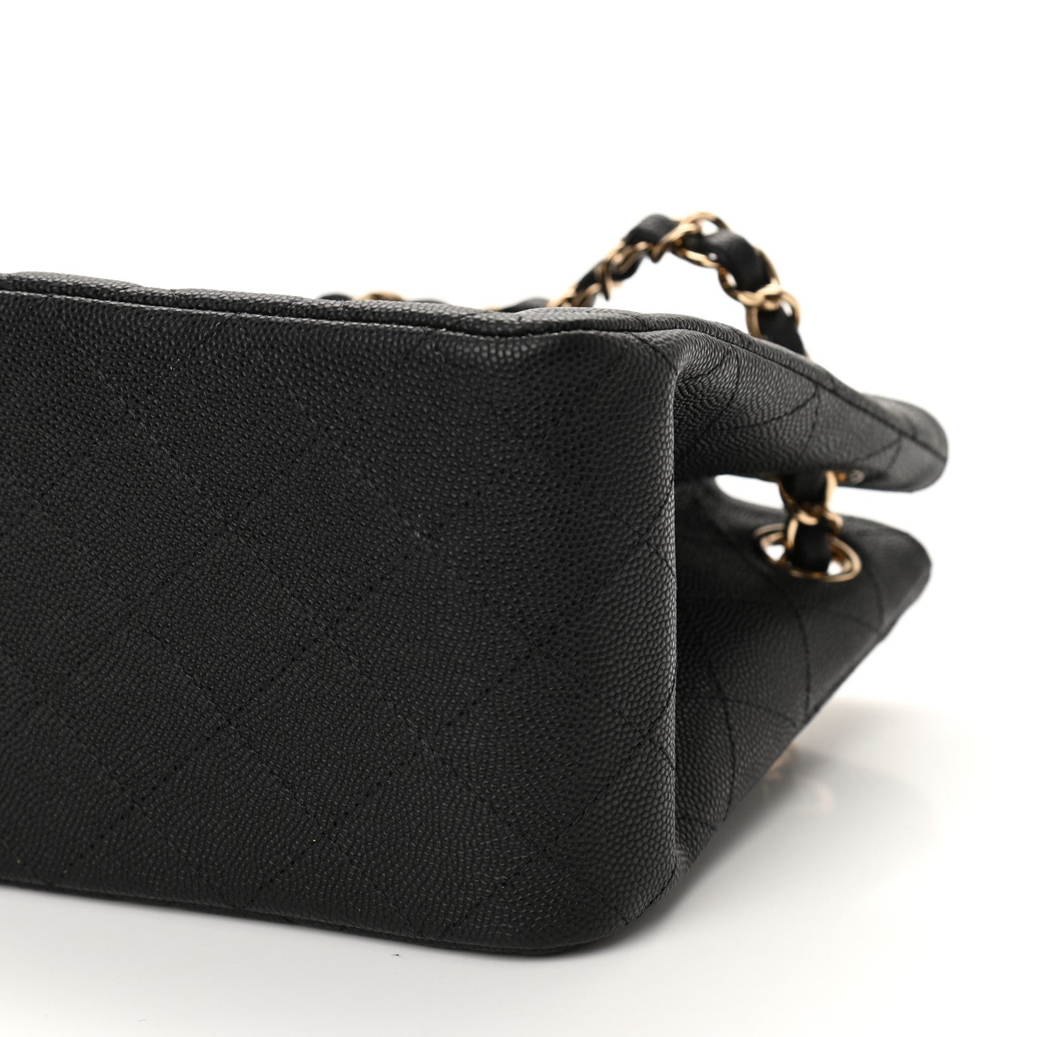 Chanel Caviar Quilted Mini Bucket Bag Black 10 of 11