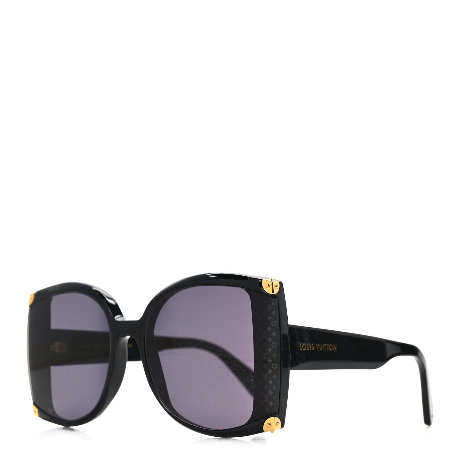 Louis Vuitton Acetate Nylon In The Mood For Love Sunglasses Z1294W Black 1 of 8