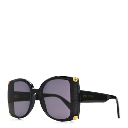 Louis Vuitton Acetate Nylon In The Mood For Love Sunglasses Z1294W Black 1 of 8