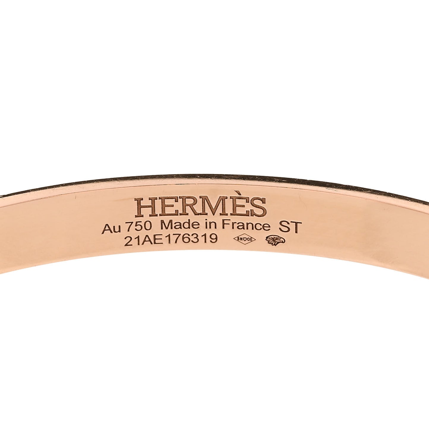 18K Rose Gold Diamond PM Kelly Bracelet ST