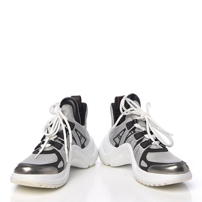 Louis Vuitton Calfskin Technical Nylon LV Archlight Sneaker 36.5 White 12 of 14