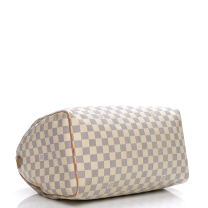 Louis Vuitton Damier Azur Speedy 35 4 of 10