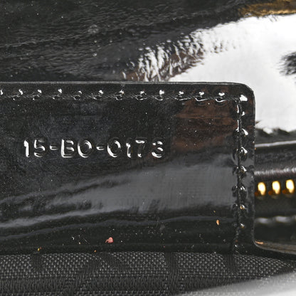 Christian Dior Patent Cannage Large Lady Dior Black 7 of 15