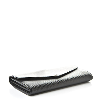 Louis Vuitton Epi Sarah Wallet NM Black 4 of 9