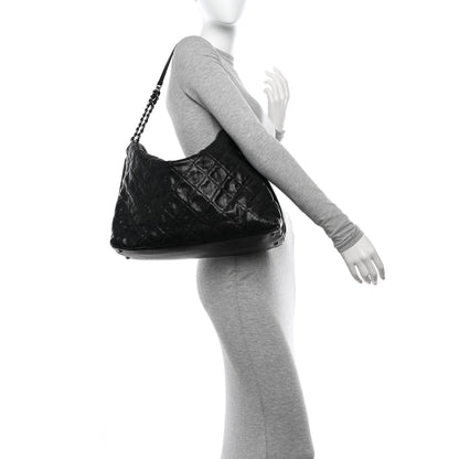 Chanel Caviar Quilted French Riviera Shoulder Bag Black 2 of 10