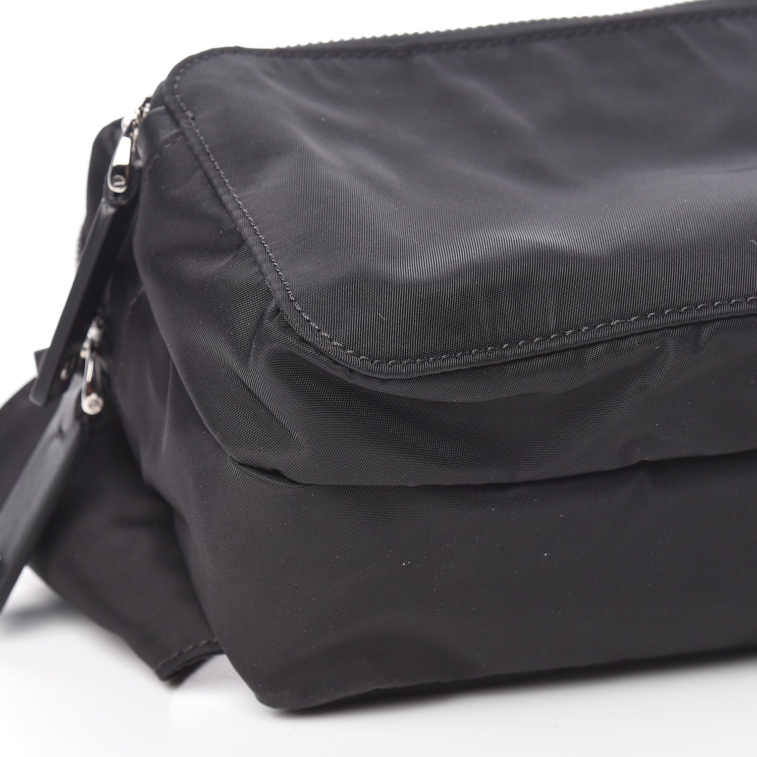 Valentino Garavani Nylon VLTN Banane Belt Bag Black 7 of 9