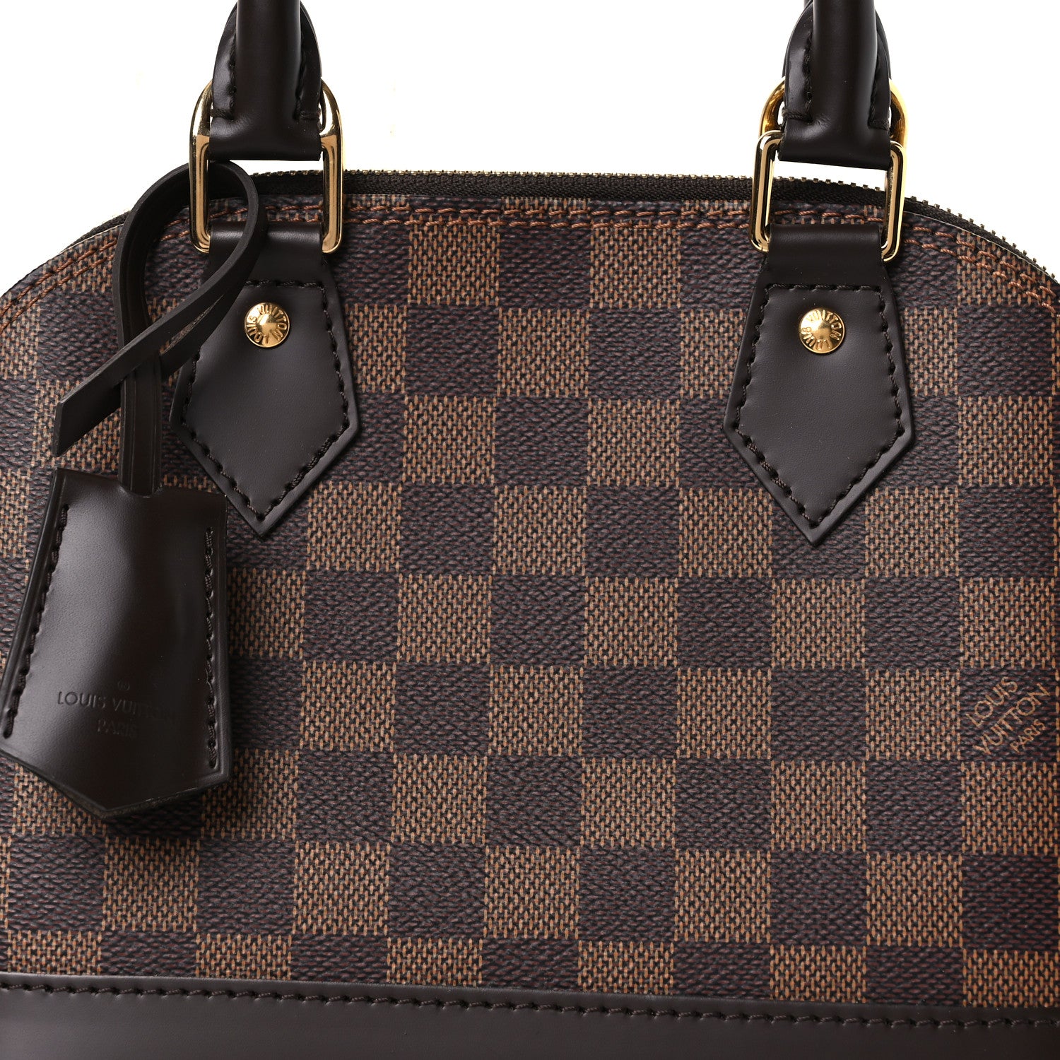 Louis Vuitton Damier Ebene Alma BB 8 of 11