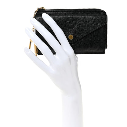 Louis Vuitton Empreinte Recto Verso Card Holder Black 2 of 6