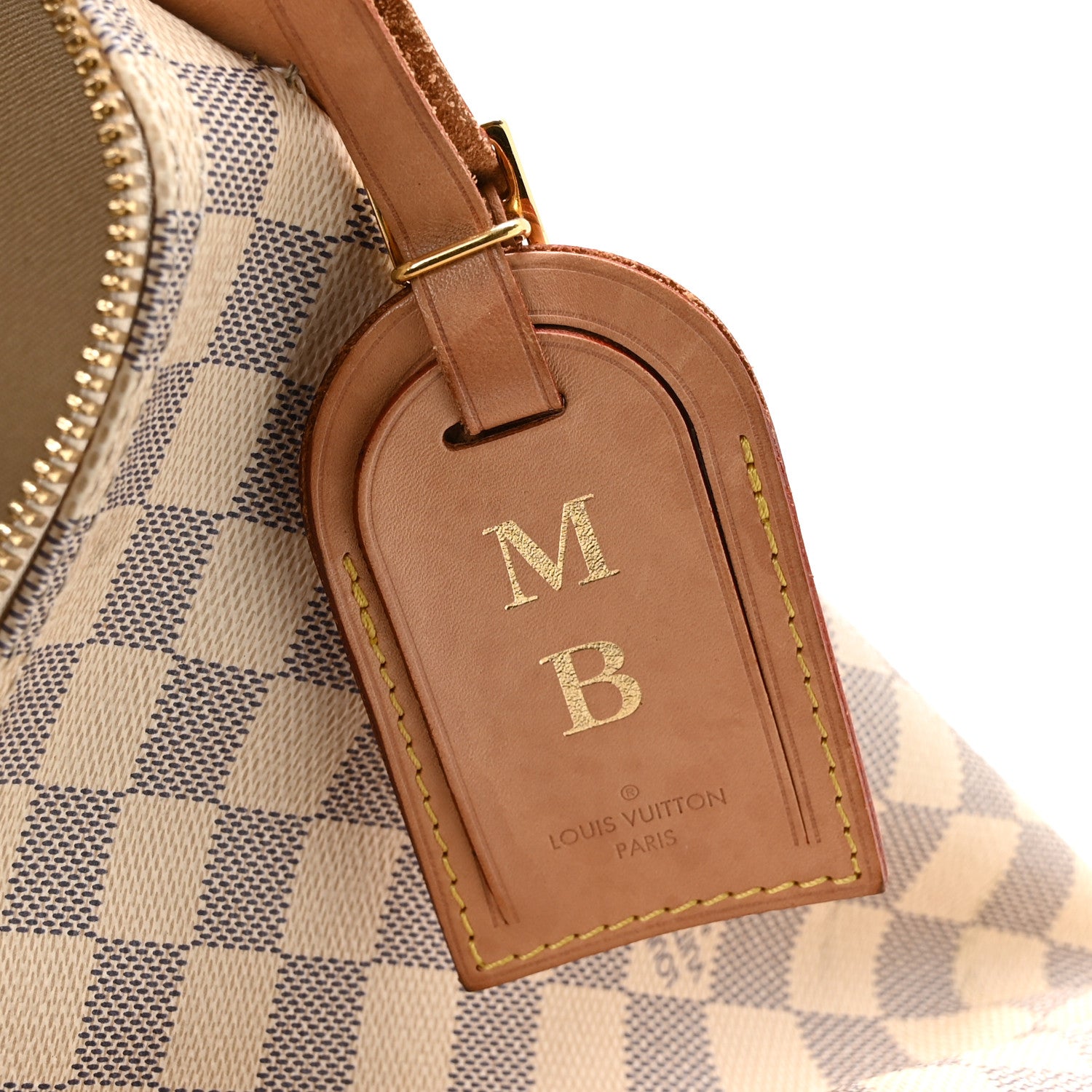 Louis Vuitton Damier Azur Keepall Bandouliere 55 8 of 11
