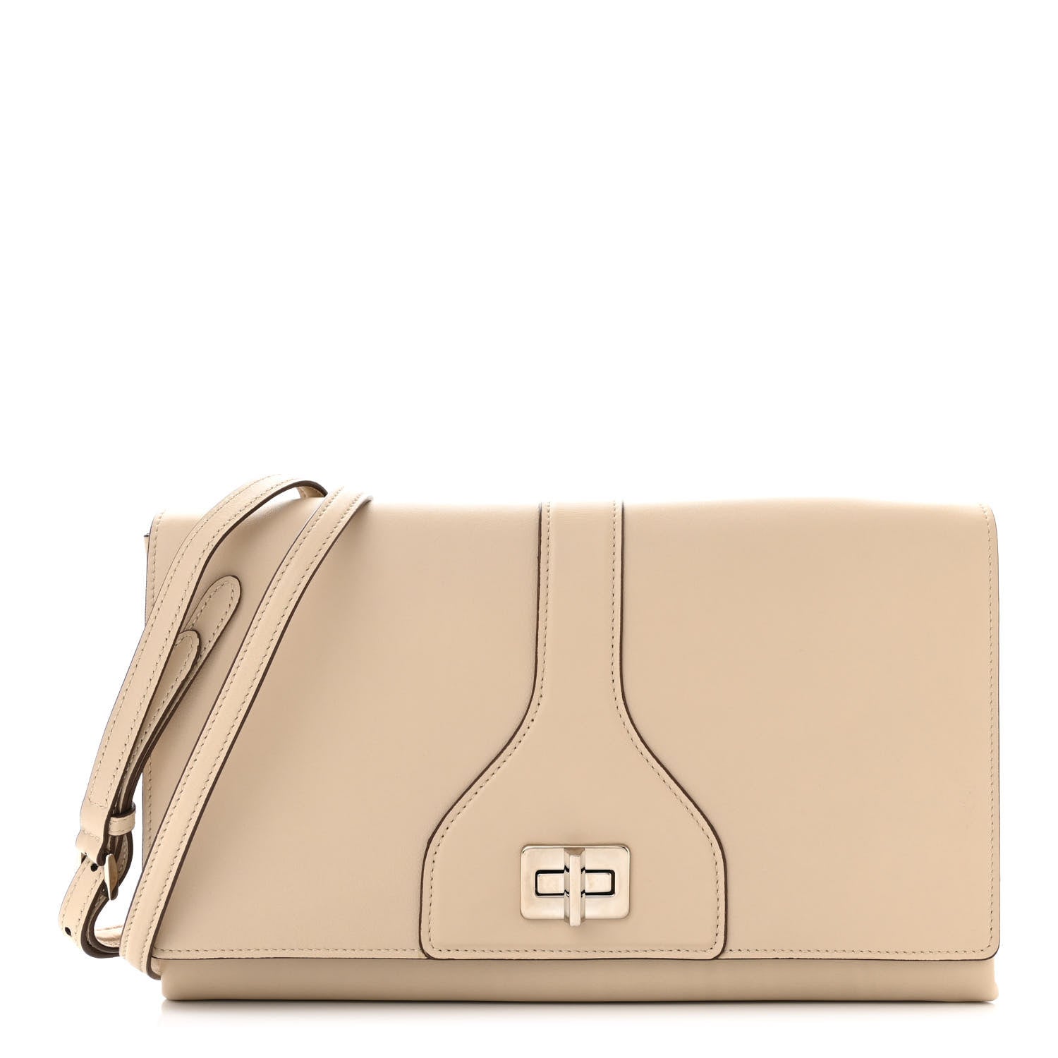 Prada Vitello Soft Chain Shoulder Bag Cipria 1 of 13