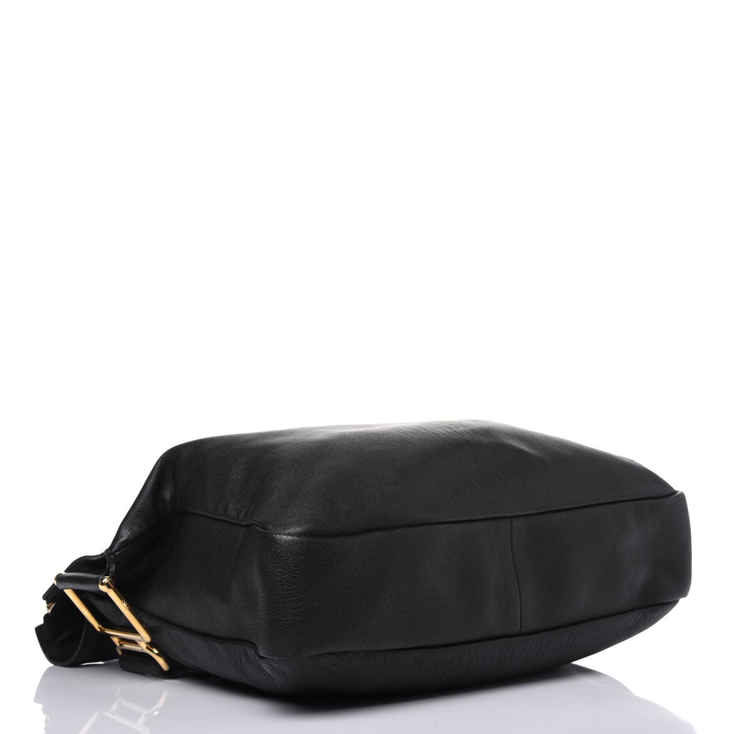 Sheepskin Vanessa Chain Shoulder Bag Black