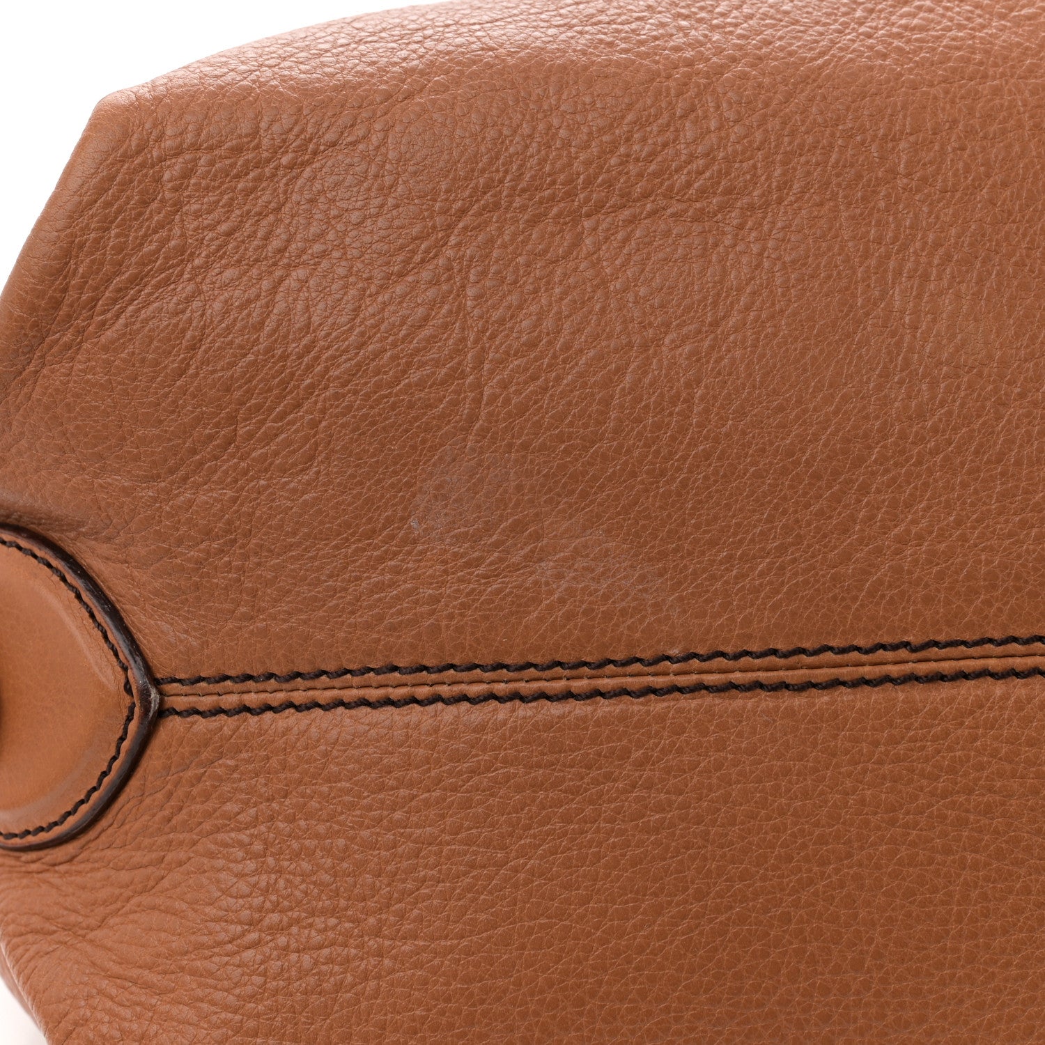Fendi Grained Calfskin Doctor B Hobo Bag Cognac 16 of 16