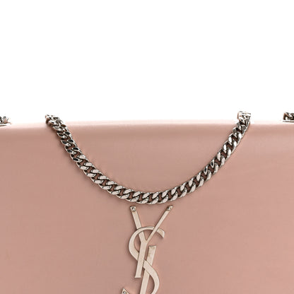 Saint Laurent Smooth Calfskin Medium Classic Monogram Kate Tassel Satchel Pink 8 of 14
