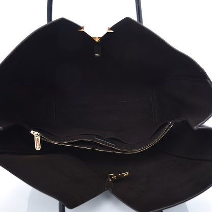Louis Vuitton Calfskin Monogram Kimono Tote Black 7 of 10