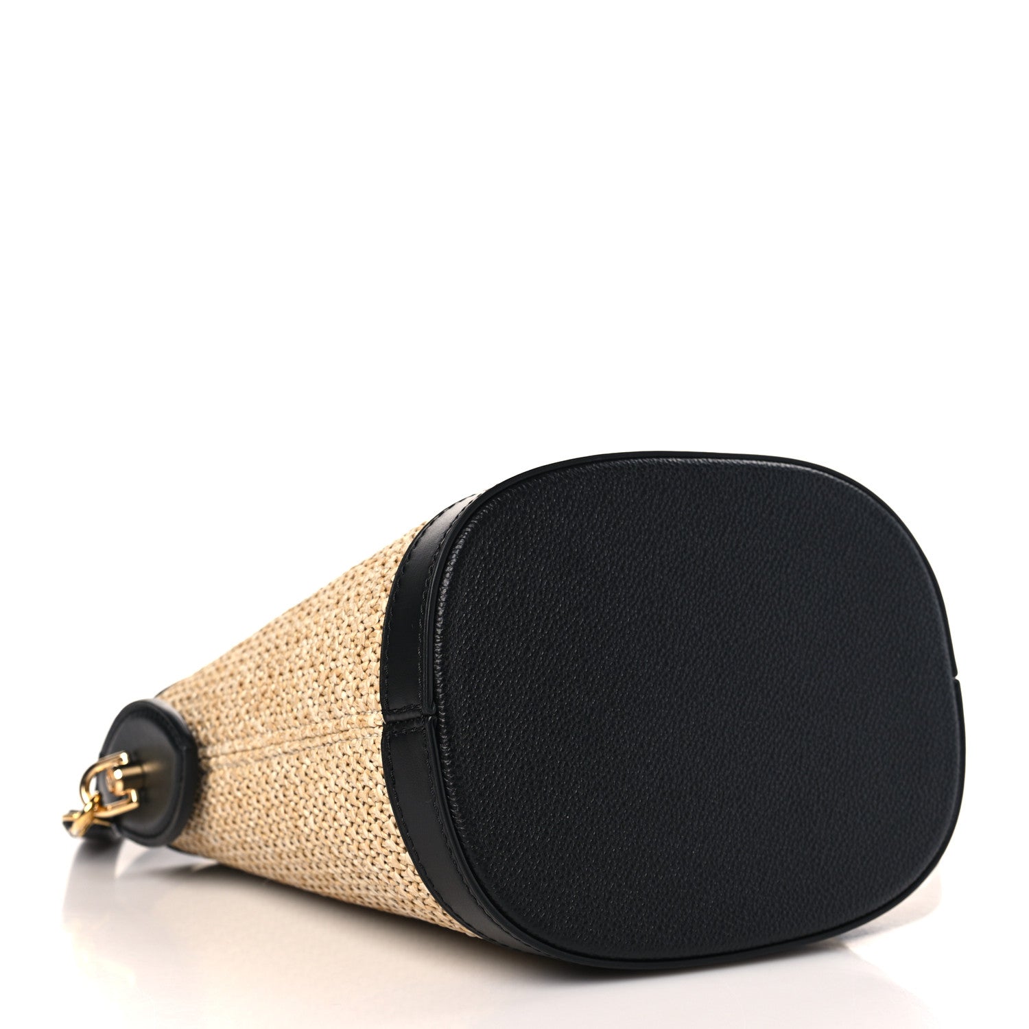Louis Vuitton Raffia Petit Bucket Black 4 of 8