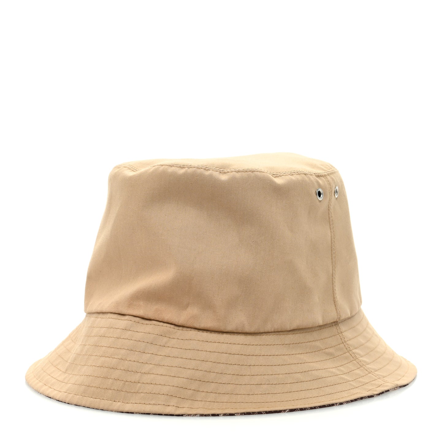 Oblique Reversible Teddy-D Brim Bucket Hat 57 Beige