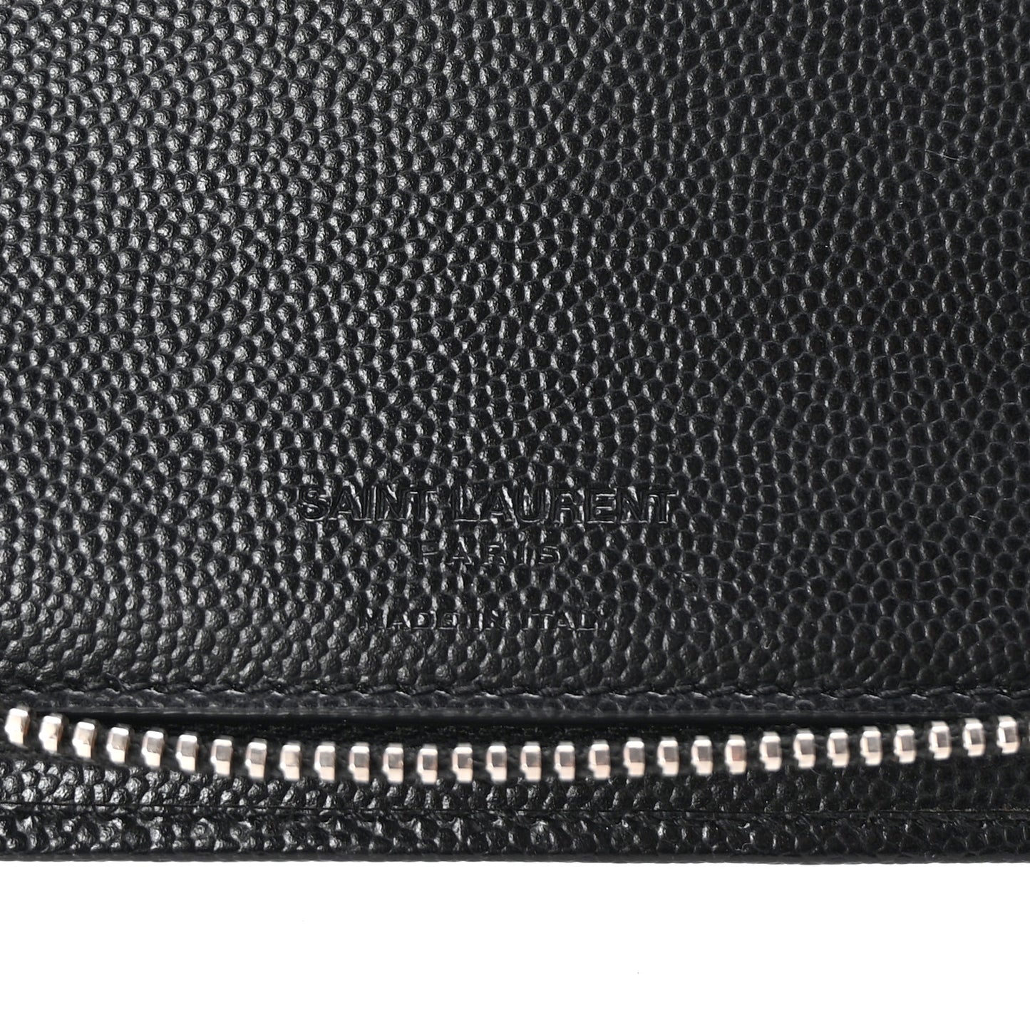 Grain De Poudre Zip Around Travel Wallet Black