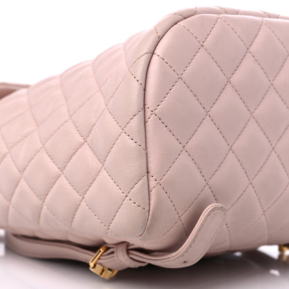 Chanel Calfskin Quilted Small Urban Spirit Backpack Light Pink 8 of 14