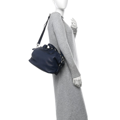 Givenchy Pebbled Calfskin Small Nightingale Night Blue 2 of 12
