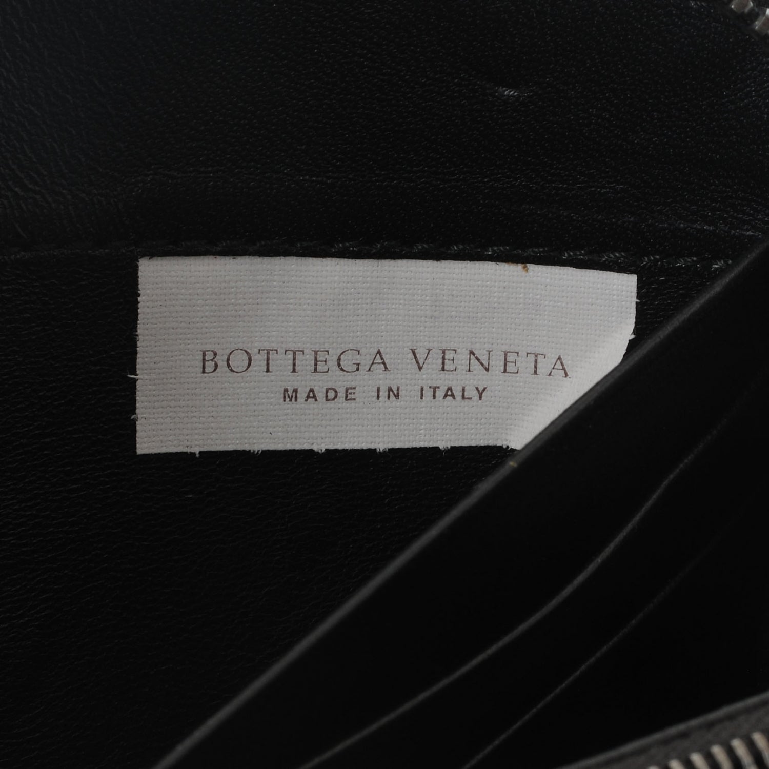 Bottega Veneta Nappa Intrecciato Zip Around Wallet Black 7 of 8