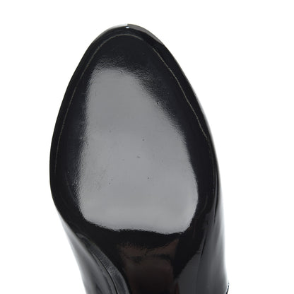 Louis Vuitton Patent Silhouette Ankle Boots 39 Black 16 of 16