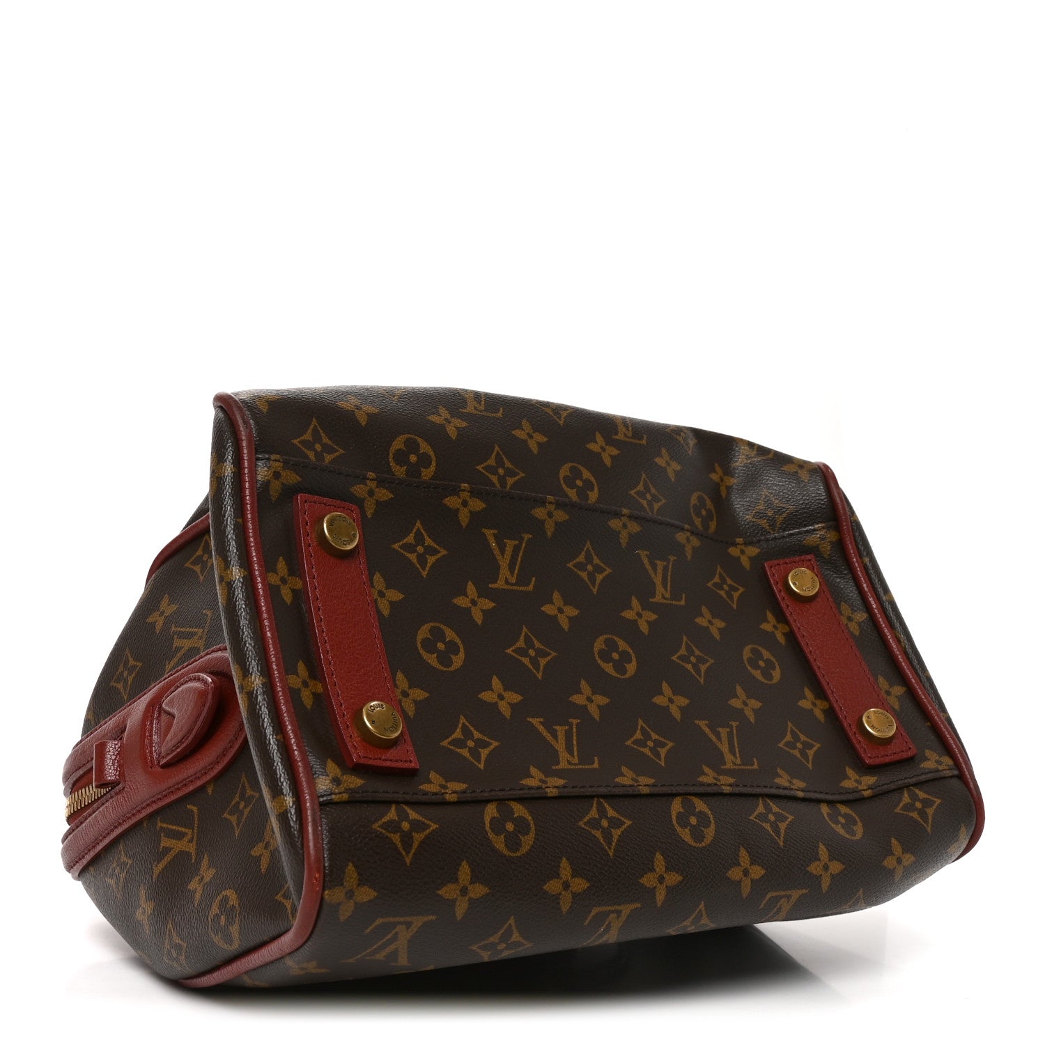 Louis Vuitton Monogram Golden Arrow Speedy Burgundy Burgundy 4 of 9