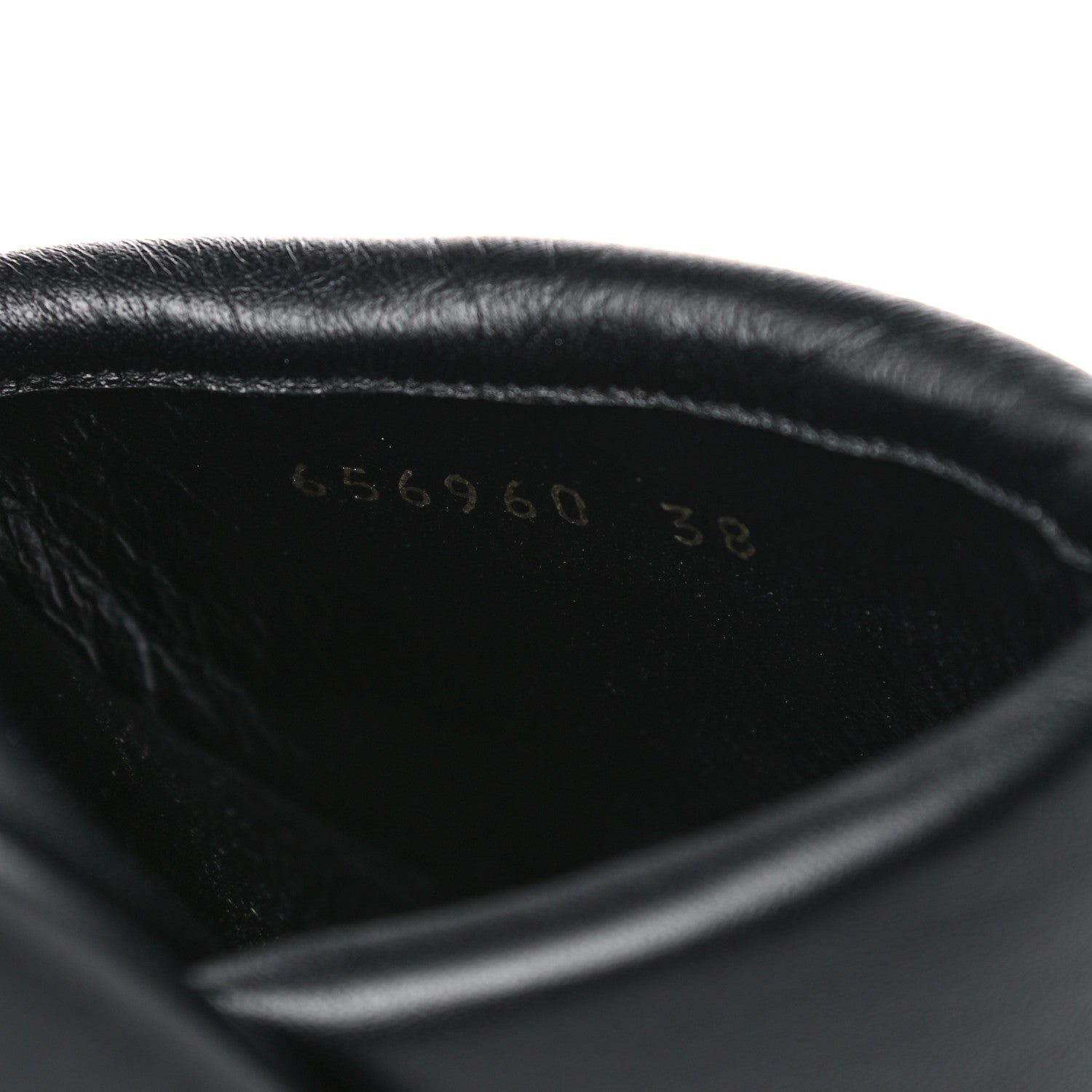 Balenciaga Smooth Nappa Logo Rise Platform Sandals 38 Black White 9 of 10