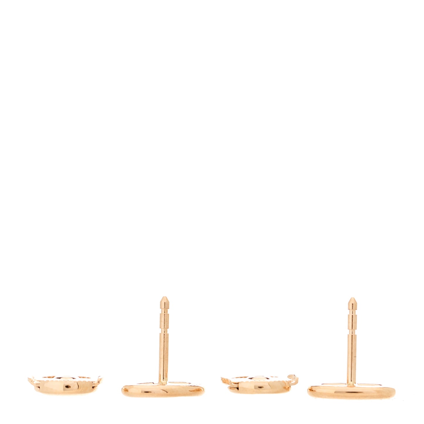 18K Rose Gold TPM Farandole Stud Earrings