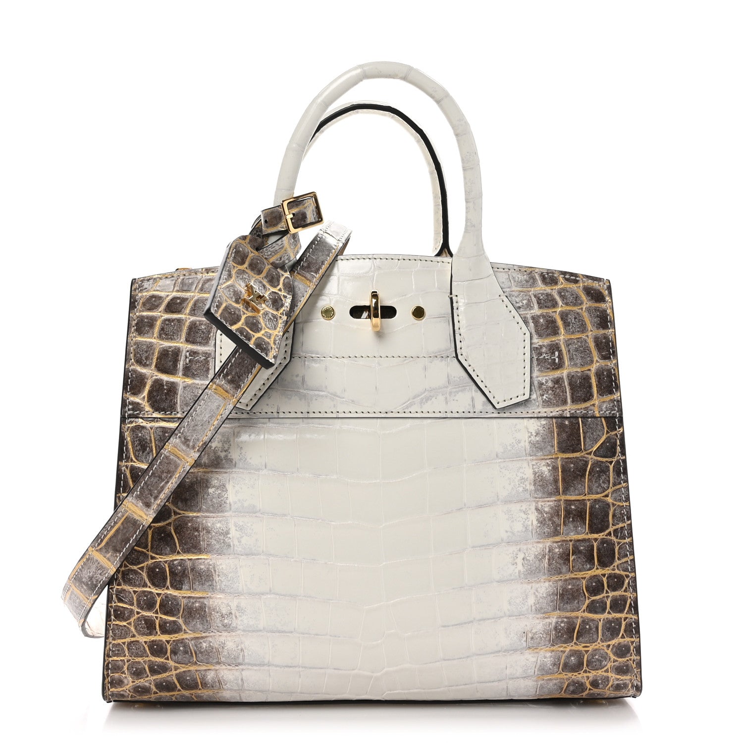 Louis Vuitton LOUIS VUITTON Himalaya Crocodile City Steamer PM 1 of 10