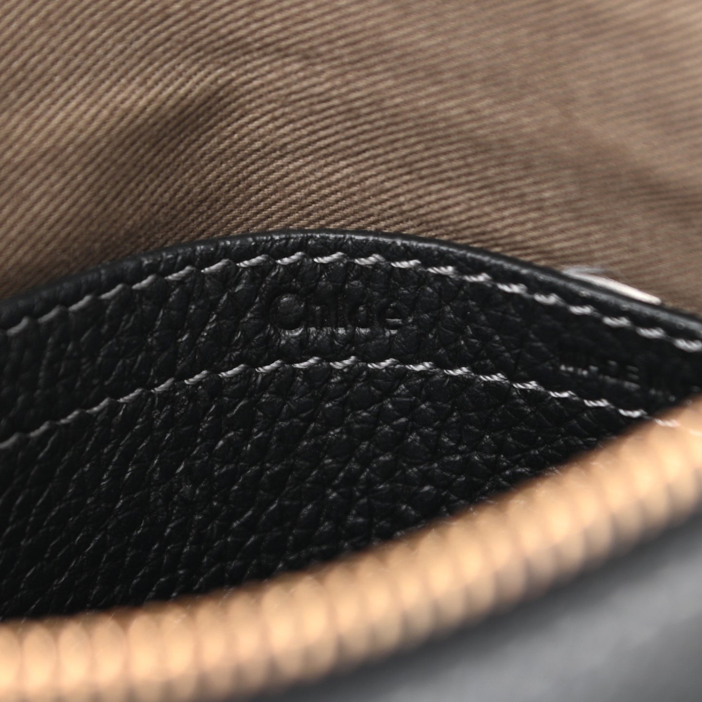 Calfskin Mini Marcie Satchel Black