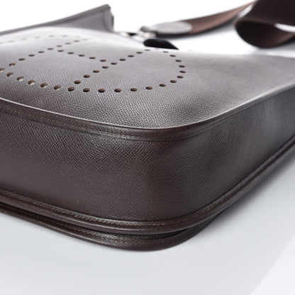 Hermes Epsom Evelyne II PM Chocolate 9 of 10
