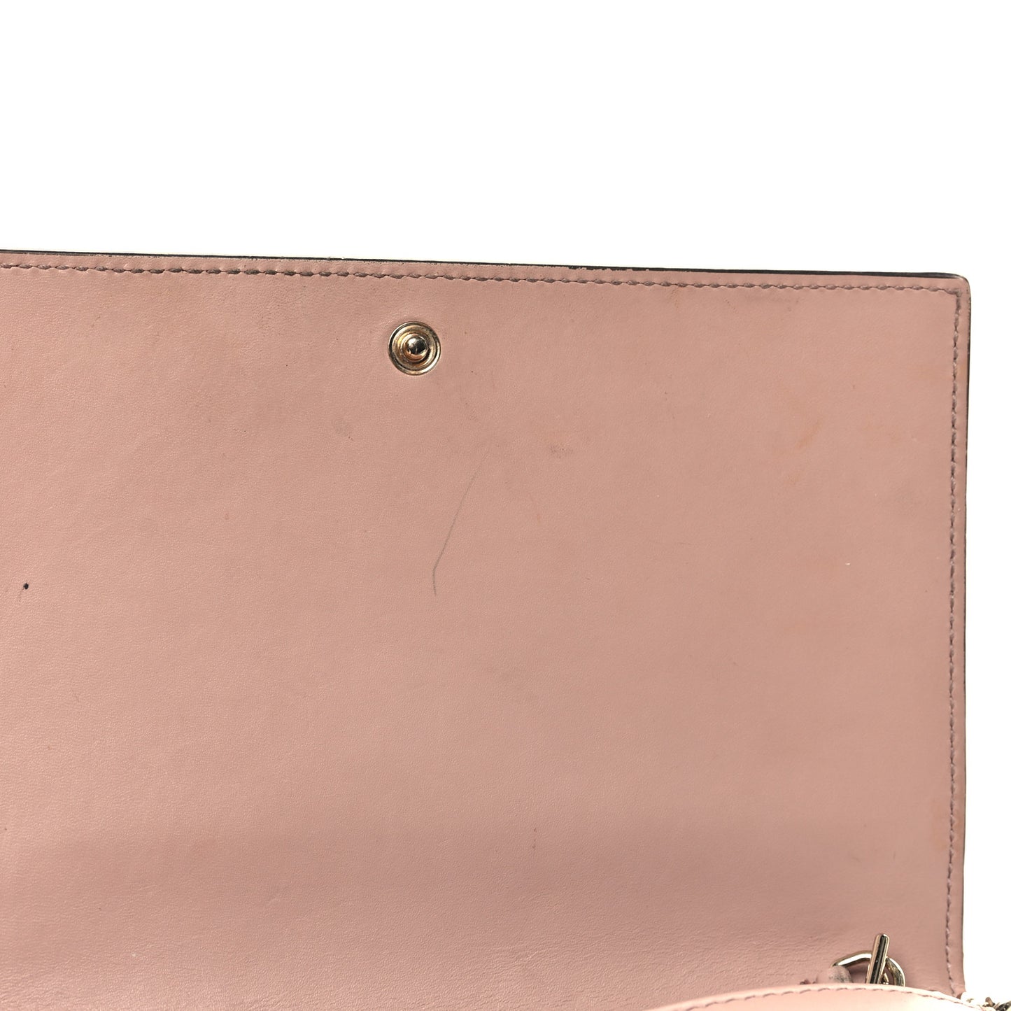 Guccissima Signature Bowy Chain Wallet Dark Cipria