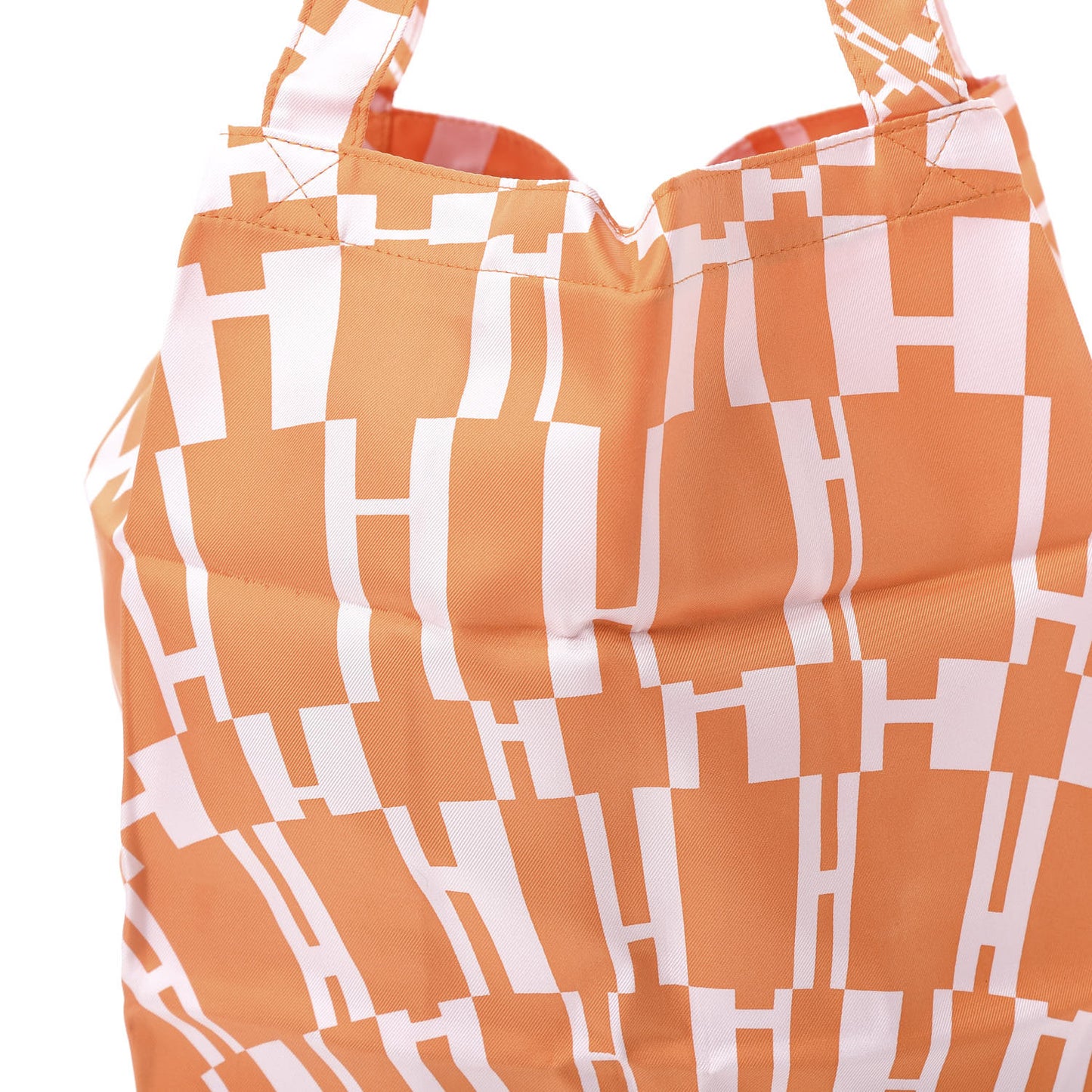 Buffle Silky Pop Shopper Tote Orange
