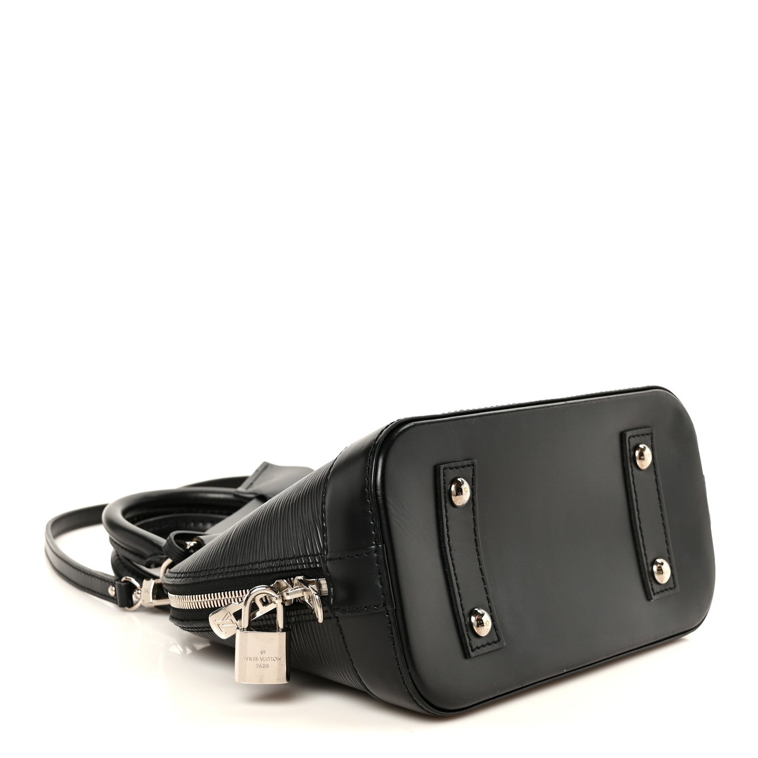 Louis Vuitton Epi Alma BB Black 4 of 12