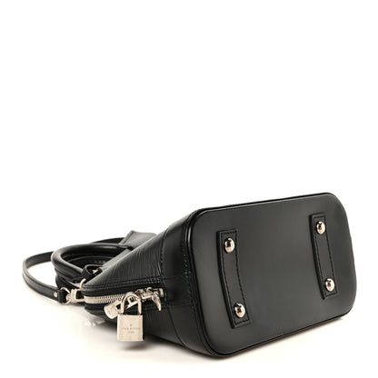 Louis Vuitton Epi Alma BB Black 4 of 12